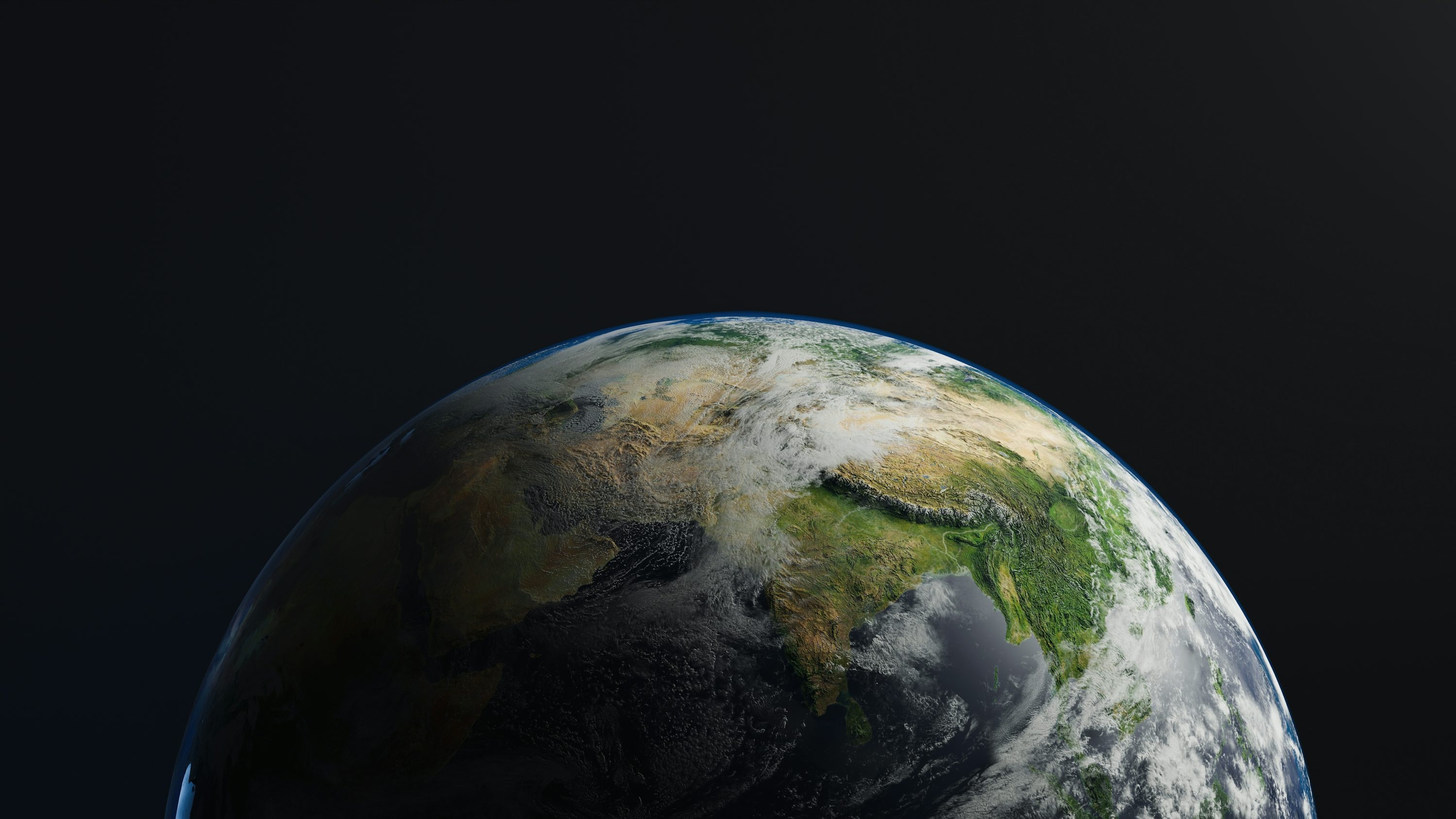 Globe representing global geolocation